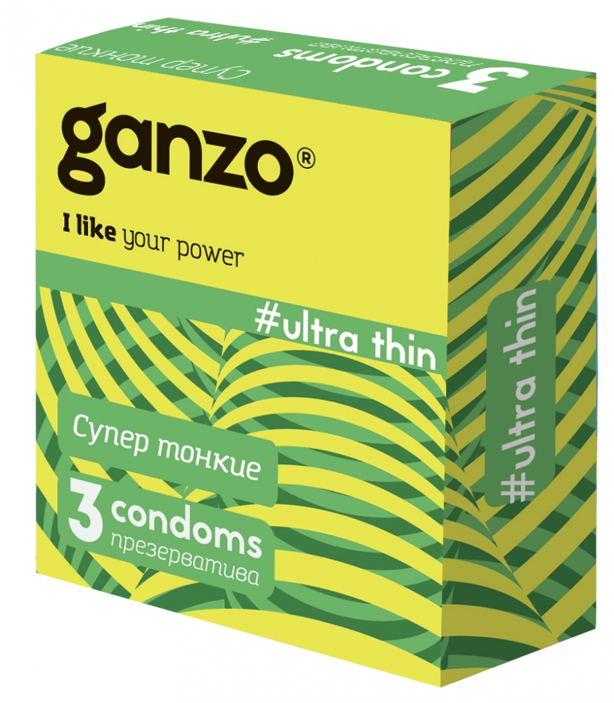 Презервативы Ganzo Ultra Thin №3