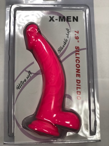 Фаллоимитатор X-MEN 7.9" розовый