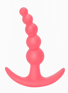 Анальная втулка Bubbles anal plug pink