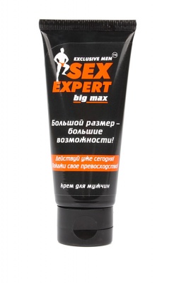 Крем для мужчин "BIG MAX" серия Sex Expert 50г