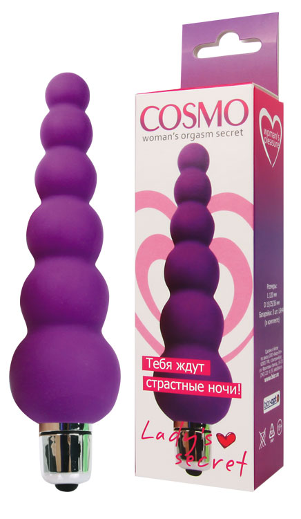 Вибромассажер Cosmo фиолетовый