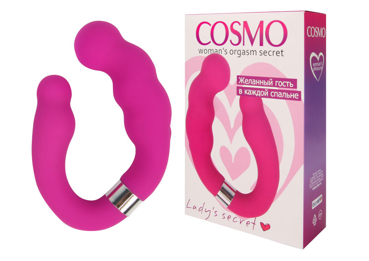 Вибромассажер Cosmo розовый