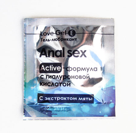 Гель-любрикант "Lovegel E" 4 г.