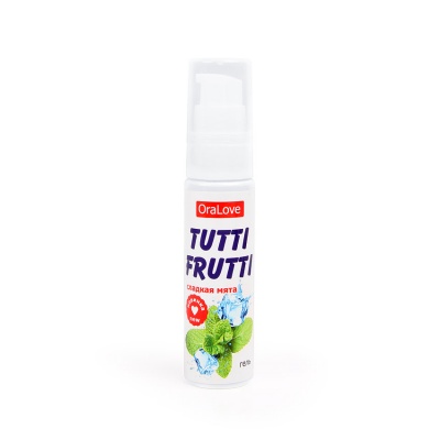 Гель "Tutti-FruttiI сладкая мята" серии "OraLove" 30г