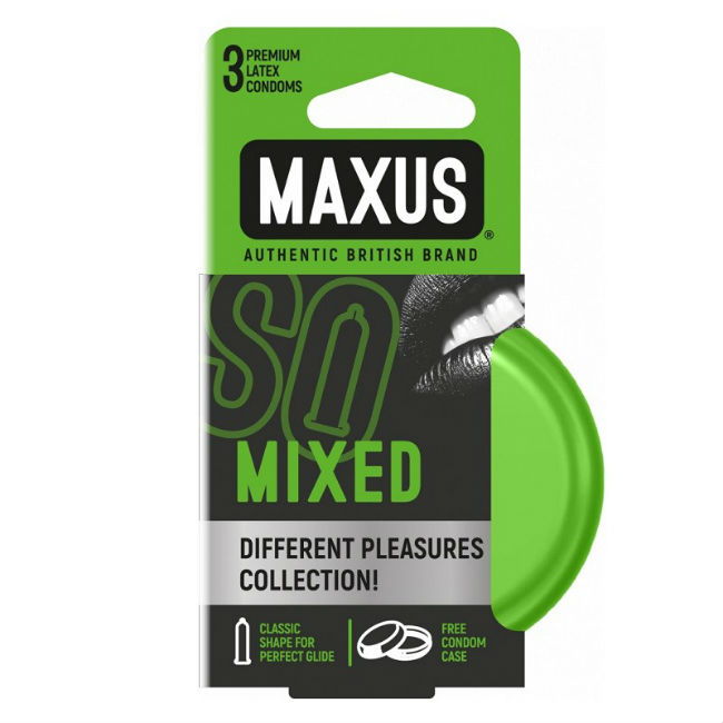 Презервативы Maxus Mixed №3