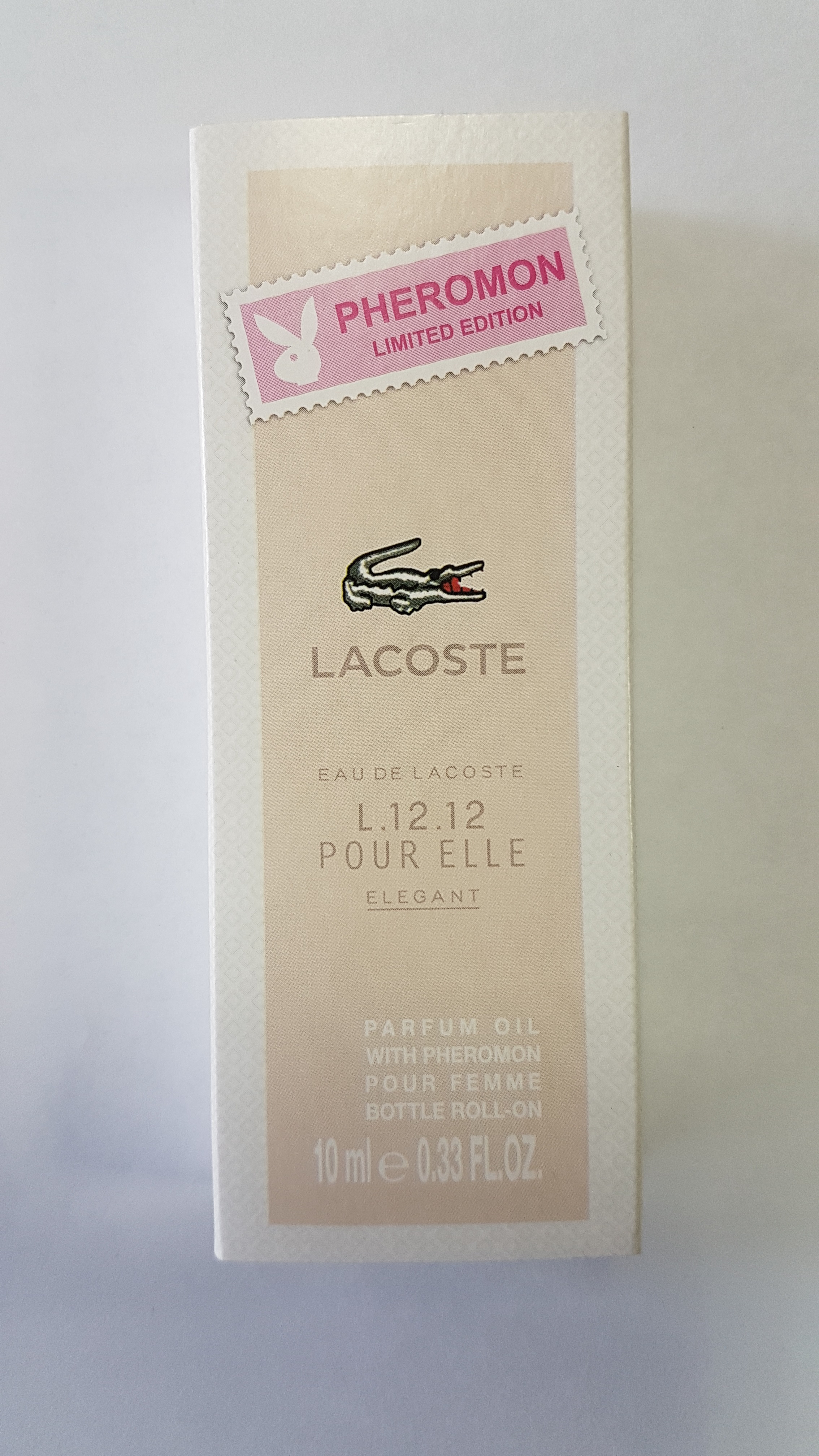 Парфюмерное масло Lacoste L.12.12 Pour Elle Elegant 10 мл