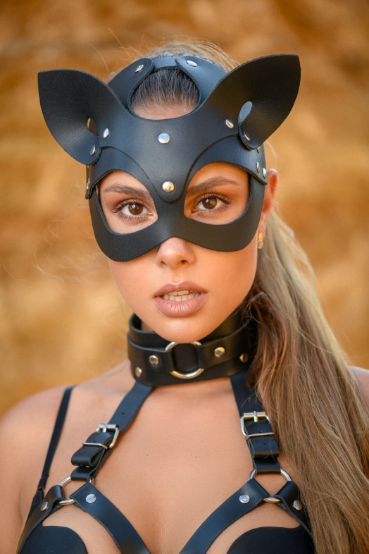 Маска кошка