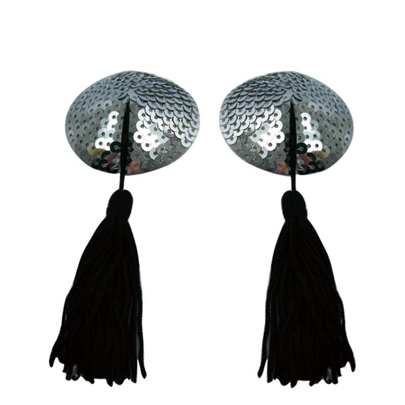 Пестис серебряные паетки с кисточкой LuLu Lingerie