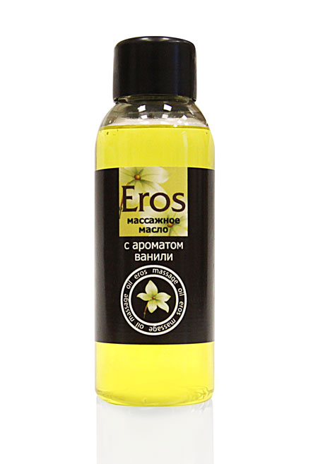 Масло массажное "Eros" (с ароматом ванили) флакон 50 мл