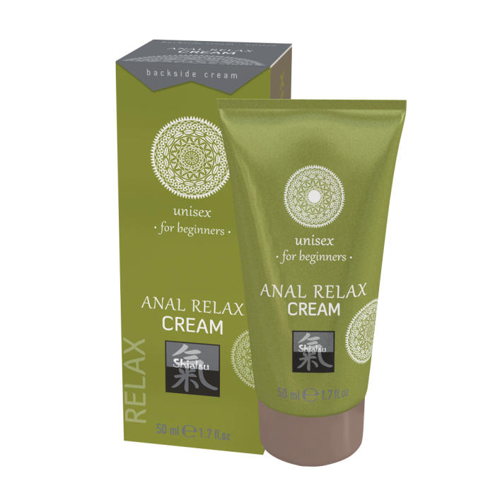 Shiatsu ANAL RELAX CREAM unisex for beginners Интимный крем 50 мл.