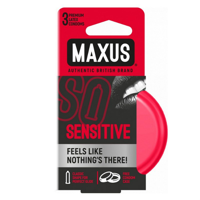 Презервативы Maxus Sensitive-ultra thin№ №3