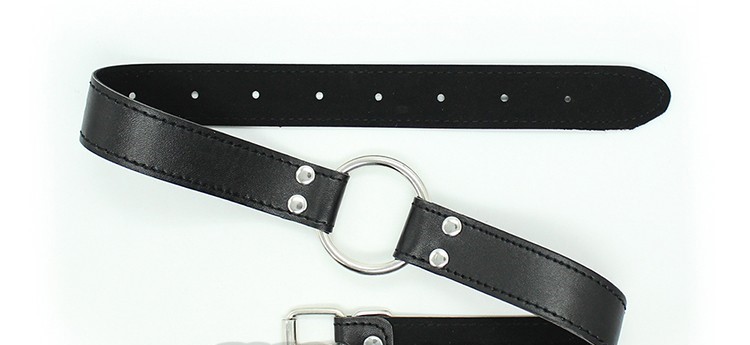 Кляп кольцо хром