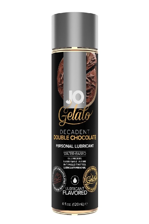 Вкусовой лубрикант JO Gelato Decadent Double Chocolate 120 мл.