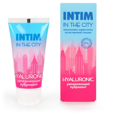 Лубрикант увлажняющий INTIM IN THE CITY HYALURONIC 60 г