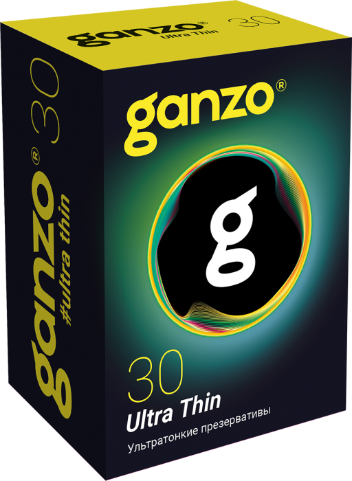 Презервативы Ganzo Ultra Thin 30 шт./упак.